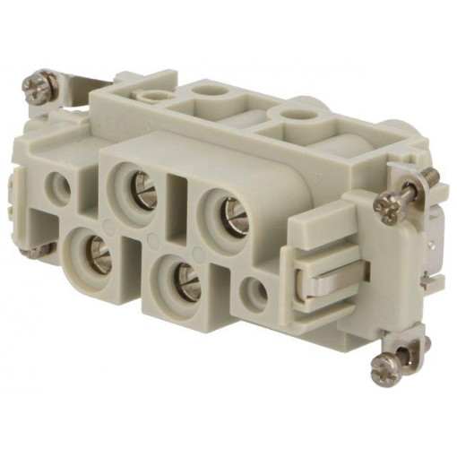 44424042; Connector: rectangular; female; EPIC POWER K; PIN: 4; 4+PE; 80A; LAPP KABEL