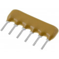 4606X-101-152LF; Resistor network: X; 1.5kΩ; No.of resistors: 5; THT; 0.2W; ±2%; 100V; BOURNS 4606X-101-152LF; Resistor network: X; 1.5kΩ; No.of resistors: 5; THT; 0.2W; ±2%; 100V; BOURNS