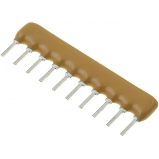 4610X-102-103LF; Resistor network: Y; 10kΩ; No.of resistors: 5; THT; 0.3W; ±2%; 100V; BOURNS