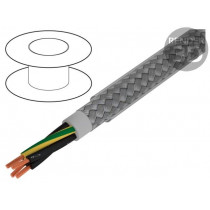470045CY CL033; Wire; Pro-Met; 4G0,5mm2; tinned copper braid; PVC; transparent; ALPHA WIRE