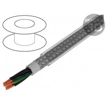 470915CY CL321; Wire; Pro-Met; 9G1,5mm2; tinned copper braid; PVC; transparent; ALPHA WIRE