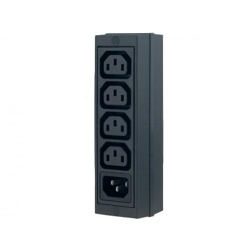 4747.0000; Connector: AC supply; splitter; 10A; 250VAC; IEC 60320; soldering; SCHURTER