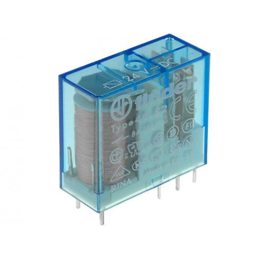 48.52.7.024.0050SPA; Relay: interface; DPDT; Ucoil: 24VDC; 8A; 8A/250VAC; 8A/30VDC; FINDER