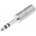 4802.1300; Plug; Jack 3,5mm x 18,6mm; male; stereo; straight; for cable; SCHURTER