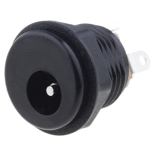 4840.2200; Socket; DC supply; male; 5,5/2,1mm; 5.5mm; 2.1mm; soldering; SCHURTER 4840.2200; Socket; DC supply; male; 5,5/2,1mm; 5.5mm; 2.1mm; soldering; SCHURTER