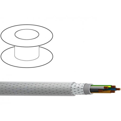 4GCSY-K100; Wire; MACHFLEX 350SY; galwanized steel wire braid; PVC; 300/500V; BELDEN