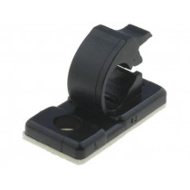 4J-S; Screw down self-adhesive holder; 5.5mm; polyamide; black; KSS WIRING 4J-S; Screw down self-adhesive holder; 5.5mm; polyamide; black; KSS WIRING