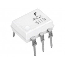 4N32M; Optocoupler; THT; Channels: 1; Out: Darlington; Uinsul: 2.5kV; DIP6; ON SEMICONDUCTOR (FAIRCHILD) 4N32M; Optocoupler; THT; Channels: 1; Out: Darlington; Uinsul: 2.5kV; DIP6; ON SEMICONDUCTOR (FAIRCHILD)