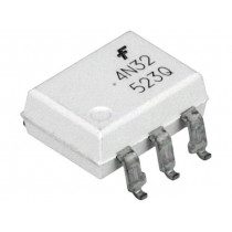 4N32SM; Optocoupler; SMD; Channels: 1; Out: Darlington; Uinsul: 2.5kV; ON SEMICONDUCTOR (FAIRCHILD) 4N32SM; Optocoupler; SMD; Channels: 1; Out: Darlington; Uinsul: 2.5kV; ON SEMICONDUCTOR (FAIRCHILD)