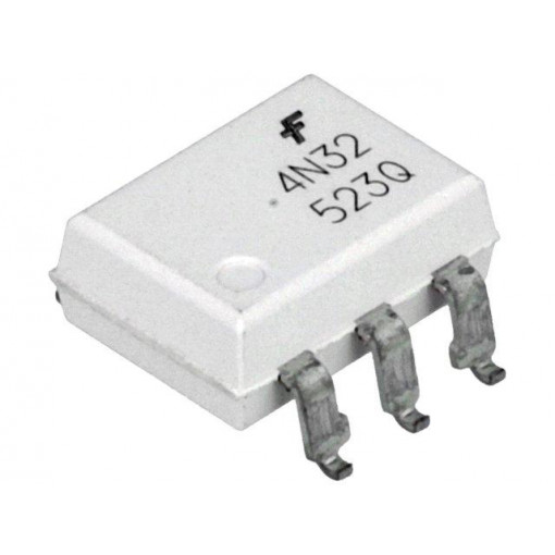 4N32SM; Optocoupler; SMD; Channels: 1; Out: Darlington; Uinsul: 2.5kV; ON SEMICONDUCTOR (FAIRCHILD) 4N32SM; Optocoupler; SMD; Channels: 1; Out: Darlington; Uinsul: 2.5kV; ON SEMICONDUCTOR (FAIRCHILD)