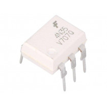4N35VM; Optocoupler; THT; Channels: 1; Out: transistor; Uinsul: 4.17kV; DIP6; ON SEMICONDUCTOR (FAIRCHILD) 4N35VM; Optocoupler; THT; Channels: 1; Out: transistor; Uinsul: 4.17kV; DIP6; ON SEMICONDUCTOR (FAIRCHILD)
