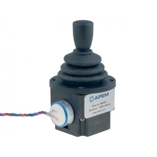 4R18-2S1E-55-00; Joystick; 1- axis; 5kΩ; -20÷55°C; IP65; Linearity: ±2 %; APEM 4R18-2S1E-55-00; Joystick; 1- axis; 5kΩ; -20÷55°C; IP65; Linearity: ±2 %; APEM