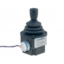 4R28-2S1E-55-00; Joystick; 2- axes; 5kΩ; -20÷55°C; IP65; Linearity: ±2 %; APEM 4R28-2S1E-55-00; Joystick; 2- axes; 5kΩ; -20÷55°C; IP65; Linearity: ±2 %; APEM