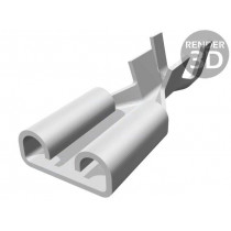 5-160447-2; Terminal: flat; 6.3mm; 0.8mm; female; 1÷2.5mm2; crimped; for cable; TE Connectivity