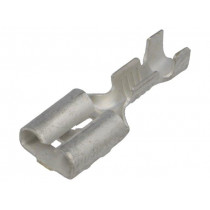 5-160667-2; Terminal: flat; 6.3mm; 0.8mm; female; 0.5÷1.5mm2; crimped; straight; TE Connectivity