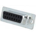 5-747909-2; D-Sub; PIN: 15; plug; female; for cable; soldering; Series: HD 20; TE Connectivity
