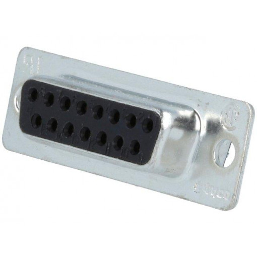 5-747909-2; D-Sub; PIN: 15; plug; female; for cable; soldering; Series: HD 20; TE Connectivity