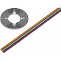 0240 036; Wire: ribbon; stranded; Cu; 8x0,124mm2; unshielded; PVC; 150V; 50m; TECHNOKABEL 0240 036; Wire: ribbon; stranded; Cu; 8x0,124mm2; unshielded; PVC; 150V; 50m; TECHNOKABEL