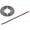 0240 043; Wire: ribbon; stranded; Cu; 4x0,22mm2; unshielded; PVC; 150V; 50m; TECHNOKABEL