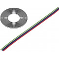 0240 044; Wire: ribbon; stranded; Cu; 5x0,22mm2; unshielded; PVC; 150V; 50m; TECHNOKABEL