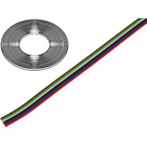 0240 046; Wire: ribbon; stranded; Cu; 6x0,22mm2; unshielded; PVC; 150V; 50m; TECHNOKABEL 0240 046; Wire: ribbon; stranded; Cu; 6x0,22mm2; unshielded; PVC; 150V; 50m; TECHNOKABEL