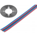 0240 006; Wire: ribbon; stranded; Cu; 5x0,35mm2; unshielded; PVC; 150V; 50m; TECHNOKABEL 0240 006; Wire: ribbon; stranded; Cu; 5x0,35mm2; unshielded; PVC; 150V; 50m; TECHNOKABEL