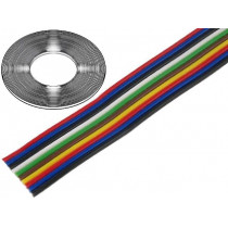 0240 019; Wire: ribbon; stranded; Cu; 10x0,5mm2; unshielded; PVC; 150V; 50m; TECHNOKABEL 0240 019; Wire: ribbon; stranded; Cu; 10x0,5mm2; unshielded; PVC; 150V; 50m; TECHNOKABEL