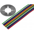 0240 020; Wire: ribbon; stranded; Cu; 12x0,5mm2; unshielded; PVC; 150V; 50m; TECHNOKABEL 0240 020; Wire: ribbon; stranded; Cu; 12x0,5mm2; unshielded; PVC; 150V; 50m; TECHNOKABEL