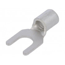 5.5Y-5; Fork terminal; M5; 2.63÷6.64mm2; crimped; for cable; 12AWG÷10AWG; NICHIFU 5.5Y-5; Fork terminal; M5; 2.63÷6.64mm2; crimped; for cable; 12AWG÷10AWG; NICHIFU