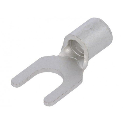 5.5Y-5; Fork terminal; M5; 2.63÷6.64mm2; crimped; for cable; 12AWG÷10AWG; NICHIFU 5.5Y-5; Fork terminal; M5; 2.63÷6.64mm2; crimped; for cable; 12AWG÷10AWG; NICHIFU