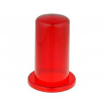 50018; Signallers accessories: cloche; red; Series: X125; IP65; Ø98x167mm; MOFLASH SIGNALLING LTD 50018; Signallers accessories: cloche; red; Series: X125; IP65; Ø98x167mm; MOFLASH SIGNALLING LTD
