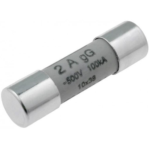 5006308.2; Fuse: fuse; gG; 2A; 500VAC; ceramic,cylindrical,industrial; SIBA