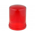 50065; Signallers accessories: cloche; red; IP65; Ø150x205mm; Mat: ABS; MOFLASH SIGNALLING LTD 50065; Signallers accessories: cloche; red; IP65; Ø150x205mm; Mat: ABS; MOFLASH SIGNALLING LTD