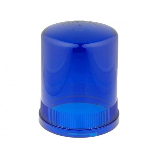 50066; Signallers accessories: cloche; blue; IP65; Ø150x205mm; Mat: ABS; MOFLASH SIGNALLING LTD