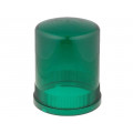 50067; Signallers accessories: cloche; green; IP65; Ø150x205mm; Mat: ABS; MOFLASH SIGNALLING LTD 50067; Signallers accessories: cloche; green; IP65; Ø150x205mm; Mat: ABS; MOFLASH SIGNALLING LTD