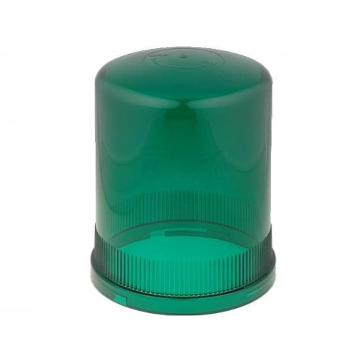 50067; Signallers accessories: cloche; green; IP65; Ø150x205mm; Mat: ABS; MOFLASH SIGNALLING LTD