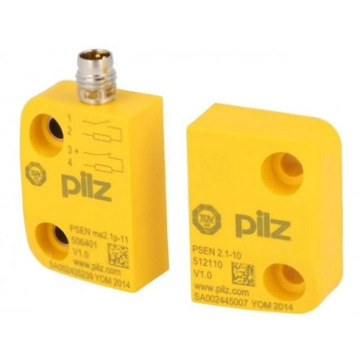 506406; Safety switch: magnetic; Series: PSEN ma2.1p; Contacts: NC + NO; PILZ