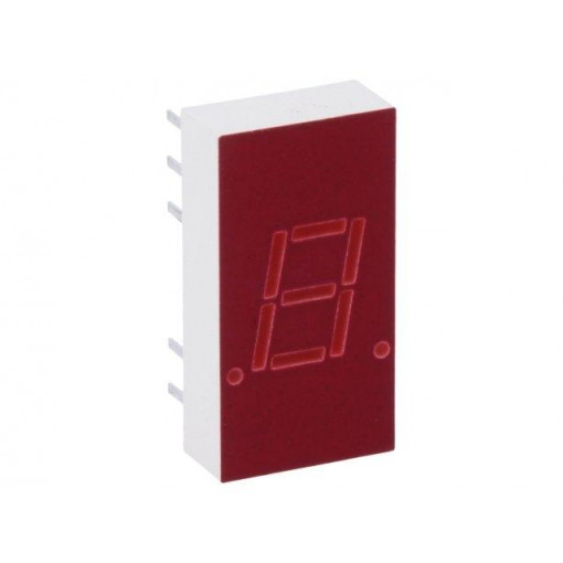 5082-7611; Display: LED; 7-segment; 7.6mm; 0.3 5082-7611; Display: LED; 7-segment; 7.6mm; 0.3