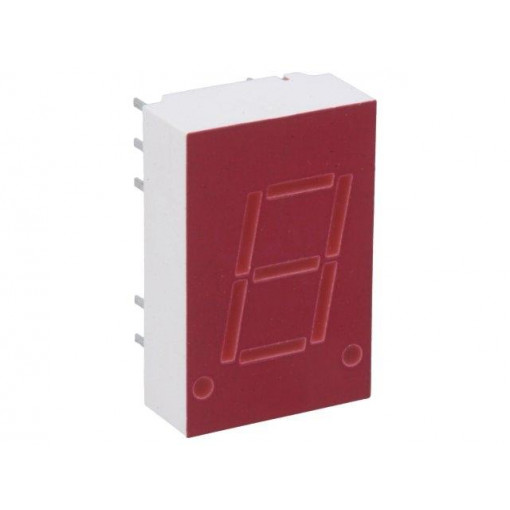 5082-7653-DE000; Display: LED; 7-segment; 10.9mm; 0.43 5082-7653-DE000; Display: LED; 7-segment; 10.9mm; 0.43