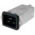 5130.0000; Connector: AC supply; socket; male; 16A; 250VAC; IEC 60320; 0.6mH; SCHURTER