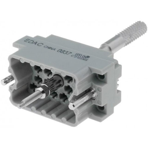 516-020-000-301; Connector: rectangular; plug; hermaphrodite; Mat: polycarbonate; EDAC
