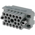 516-020-000-402; Connector: rectangular; socket; hermaphrodite; Mat: polycarbonate; EDAC 516-020-000-402; Connector: rectangular; socket; hermaphrodite; Mat: polycarbonate; EDAC