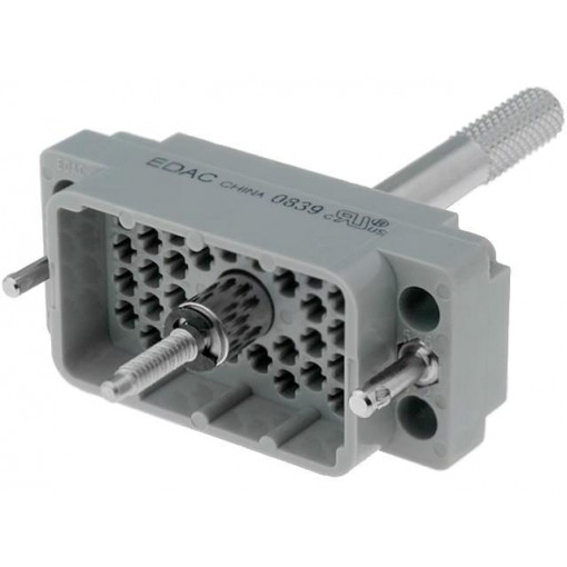 516-038-000-301; Connector: rectangular; plug; hermaphrodite; Mat: polycarbonate; EDAC