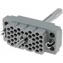 516-038-000-401; Connector: rectangular; socket; hermaphrodite; Mat: polycarbonate; EDAC