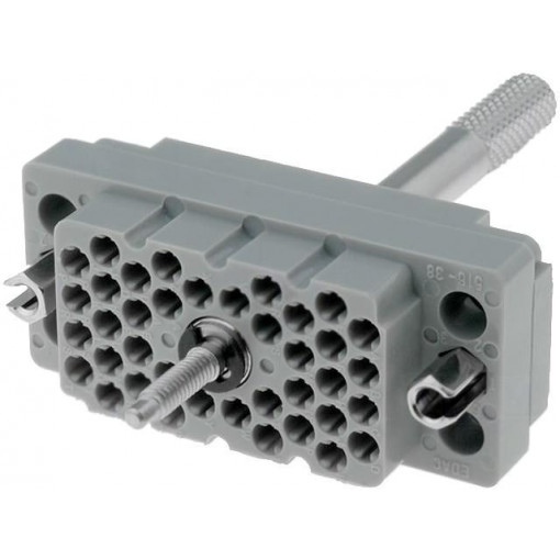 516-038-000-401; Connector: rectangular; socket; hermaphrodite; Mat: polycarbonate; EDAC