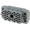 516-038-000-402; Connector: rectangular; socket; hermaphrodite; Mat: polycarbonate; EDAC 516-038-000-402; Connector: rectangular; socket; hermaphrodite; Mat: polycarbonate; EDAC