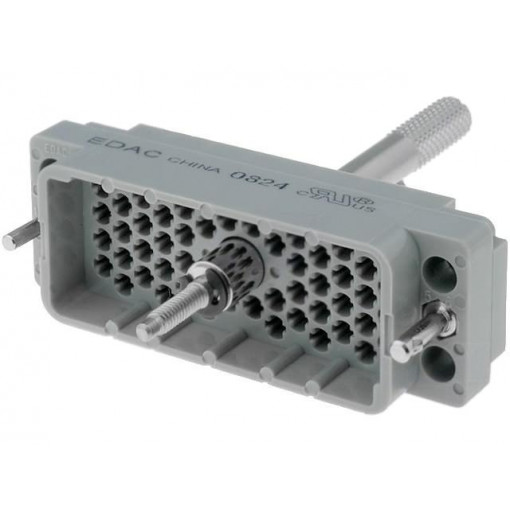 516-056-000-301; Connector: rectangular; plug; hermaphrodite; Mat: polycarbonate; EDAC
