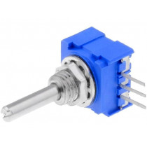 51CAD-E28-A13L; Potentiometer: shaft; THT; 1W; 5kΩ; ±10%; 290°; for PCB; linear; IP64; BOURNS