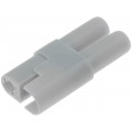 520-210-002; Plug; Connector: wire-wire; 520; PIN: 2; 8.5A; hermaphrodite; EDAC