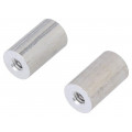 5205933-3; Thread: UNC4-40; Spacer: screwed spacer sleeve; Kit: nut x2; 11mm; TE Connectivity